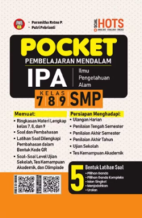 Image of Pocket Pembelajaran Mendalam IPA SMP Kelas 7-8-9